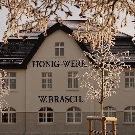 Ferienwohnung Remise Brasch - Zwischen Bahnhof Und Elbe Wittenberge Exterior foto